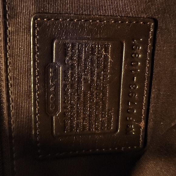 Coach Brown Signature Turn lock Sholder bag - Picture 7 of 15